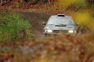 Dylan Gondyke / Zach Stewart Subaru Impreza on SS13, Herman-Nestoria II.