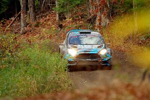 Dennis Romero / Eduardo Gomez Ford Fiesta R5 on SS13, Herman-Nestoria II.