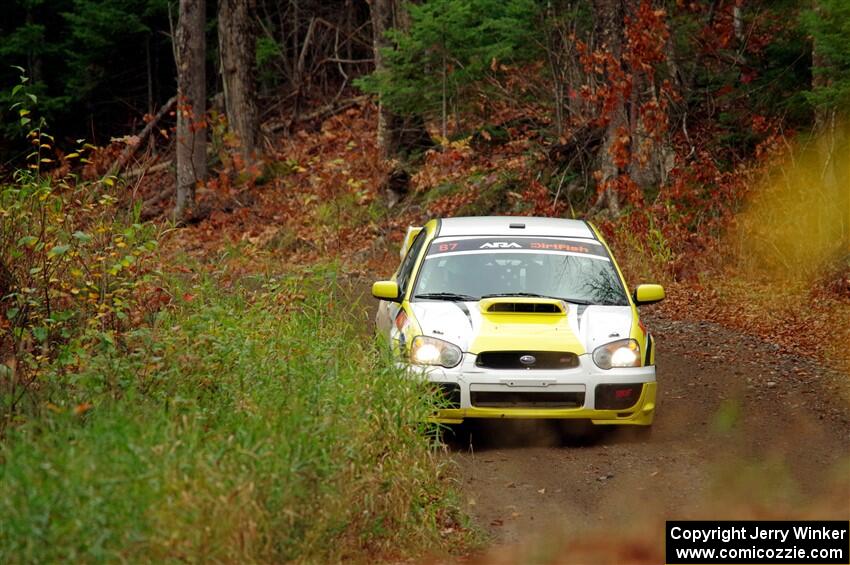 Mark Williams / Steve Harrell Subaru WRX STi on SS13, Herman-Nestoria II.