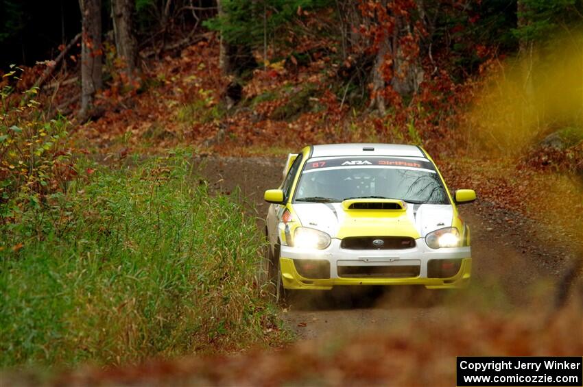 Mark Williams / Steve Harrell Subaru WRX STi on SS13, Herman-Nestoria II.