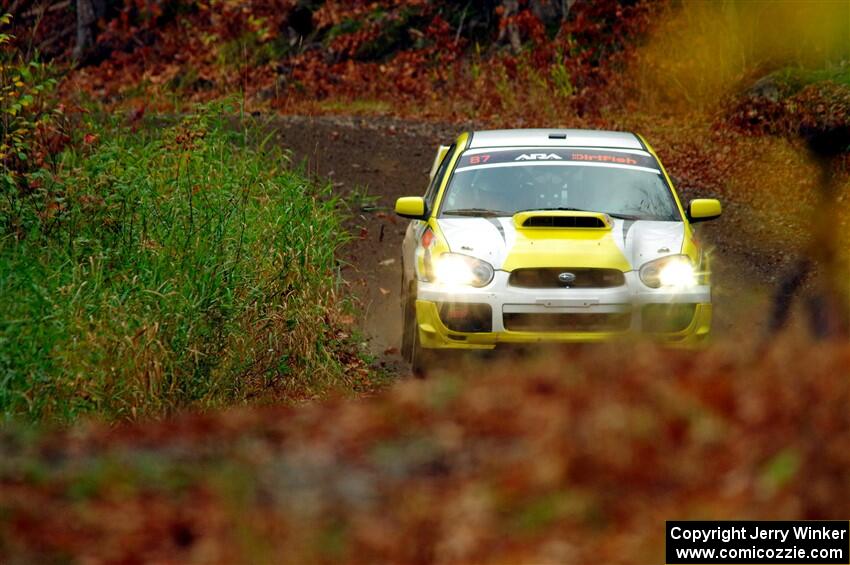 Mark Williams / Steve Harrell Subaru WRX STi on SS13, Herman-Nestoria II.