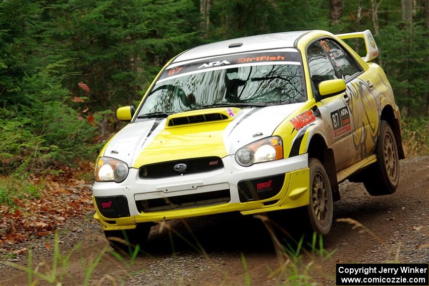 Mark Williams / Steve Harrell Subaru WRX STi on SS13, Herman-Nestoria II.