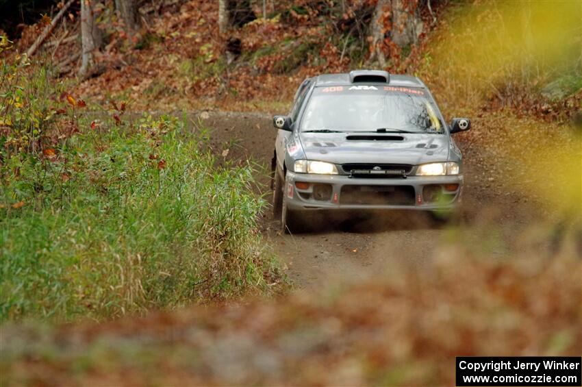 Dylan Gondyke / Zach Stewart Subaru Impreza on SS13, Herman-Nestoria II.