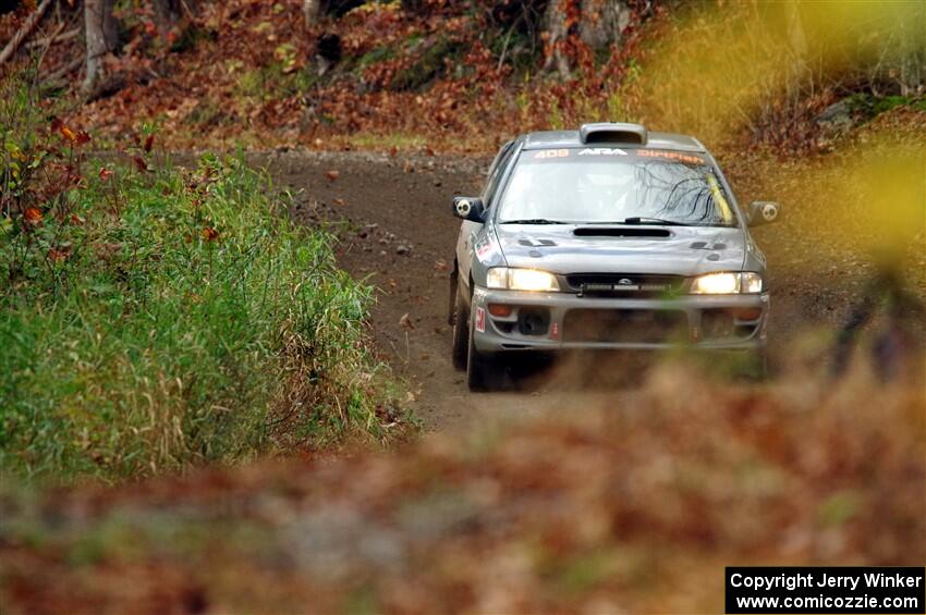 Dylan Gondyke / Zach Stewart Subaru Impreza on SS13, Herman-Nestoria II.