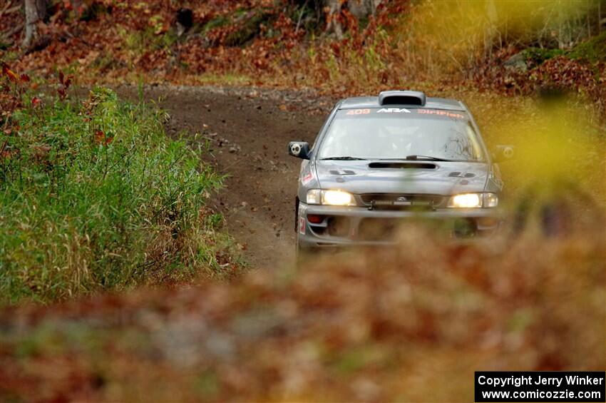 Dylan Gondyke / Zach Stewart Subaru Impreza on SS13, Herman-Nestoria II.