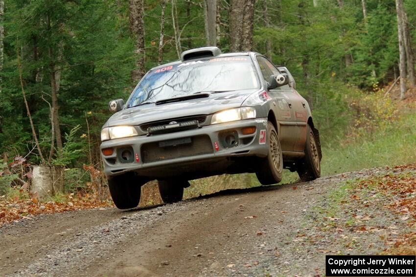 Dylan Gondyke / Zach Stewart Subaru Impreza on SS13, Herman-Nestoria II.