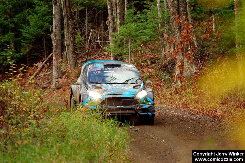 Dennis Romero / Eduardo Gomez Ford Fiesta R5 on SS13, Herman-Nestoria II.