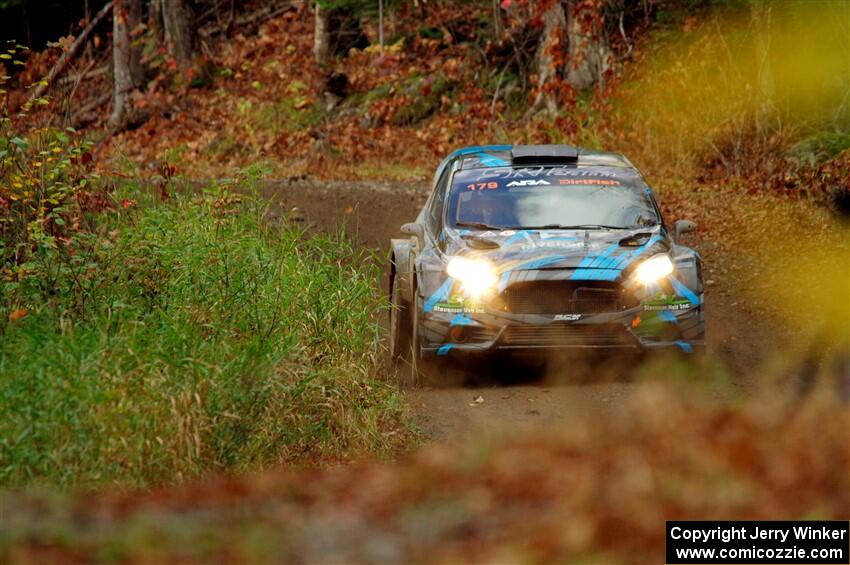 Dennis Romero / Eduardo Gomez Ford Fiesta R5 on SS13, Herman-Nestoria II.