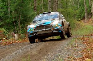 Dennis Romero / Eduardo Gomez Ford Fiesta R5 on SS13, Herman-Nestoria II.