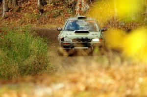 Geoff Weide / Derric Throne Subaru Impreza on SS13, Herman-Nestoria II.