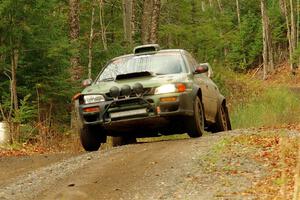 Geoff Weide / Derric Throne Subaru Impreza on SS13, Herman-Nestoria II.