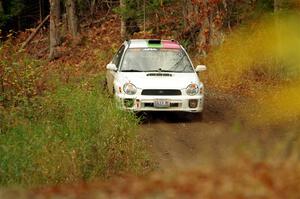 Ivo Draganov / Vladimir Yanev Subaru WRX Wagon on SS13, Herman-Nestoria II.