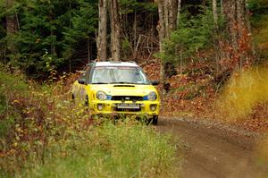 Greg Healey / Cindy Krolikowski Subaru Impeza Outback Sport on SS13, Herman-Nestoria II.