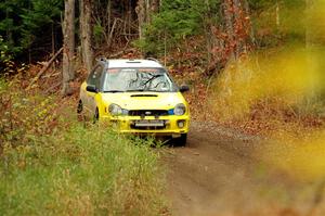 Greg Healey / Cindy Krolikowski Subaru Impeza Outback Sport on SS13, Herman-Nestoria II.