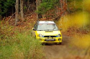 Greg Healey / Cindy Krolikowski Subaru Impeza Outback Sport on SS13, Herman-Nestoria II.