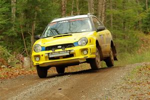 Greg Healey / Cindy Krolikowski Subaru Impeza Outback Sport on SS13, Herman-Nestoria II.