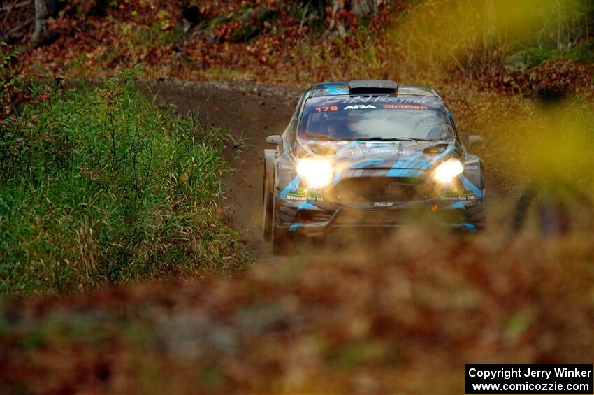 Dennis Romero / Eduardo Gomez Ford Fiesta R5 on SS13, Herman-Nestoria II.