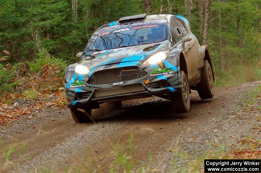 Dennis Romero / Eduardo Gomez Ford Fiesta R5 on SS13, Herman-Nestoria II.