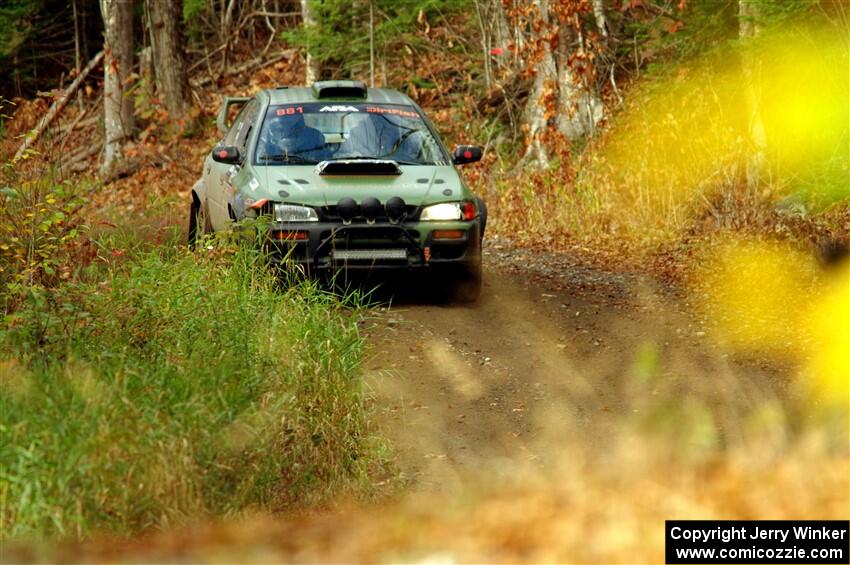 Geoff Weide / Derric Throne Subaru Impreza on SS13, Herman-Nestoria II.