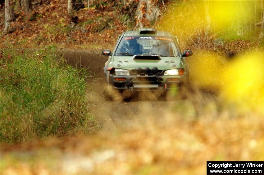 Geoff Weide / Derric Throne Subaru Impreza on SS13, Herman-Nestoria II.