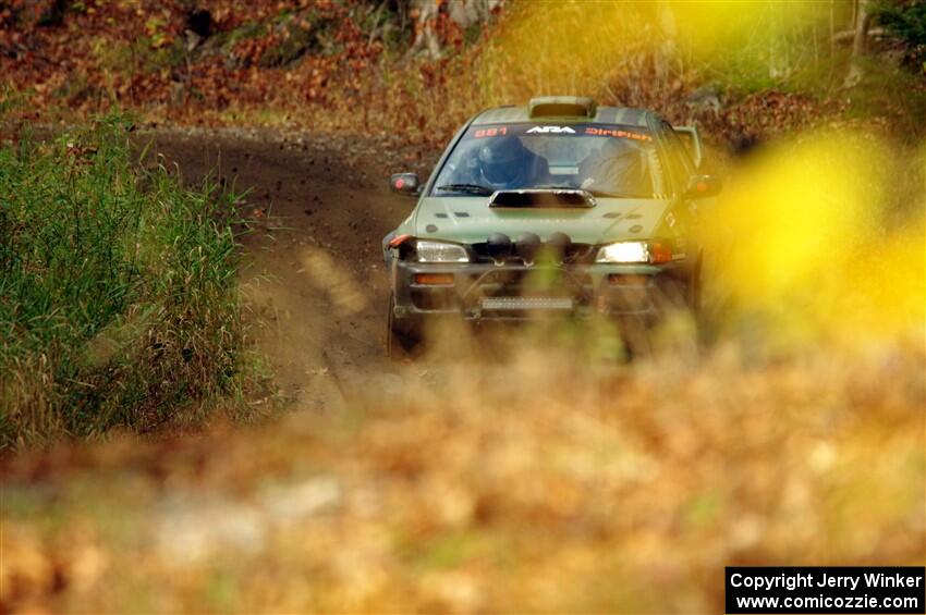 Geoff Weide / Derric Throne Subaru Impreza on SS13, Herman-Nestoria II.