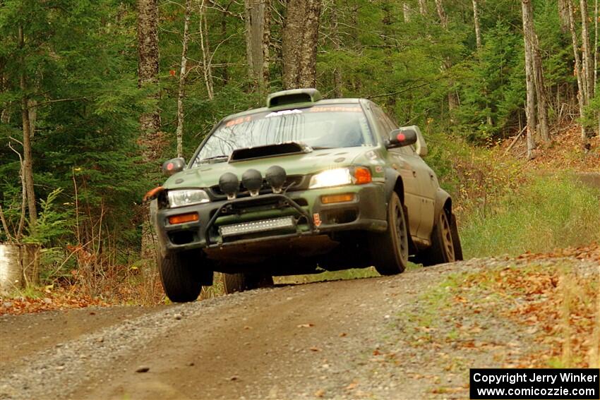 Geoff Weide / Derric Throne Subaru Impreza on SS13, Herman-Nestoria II.