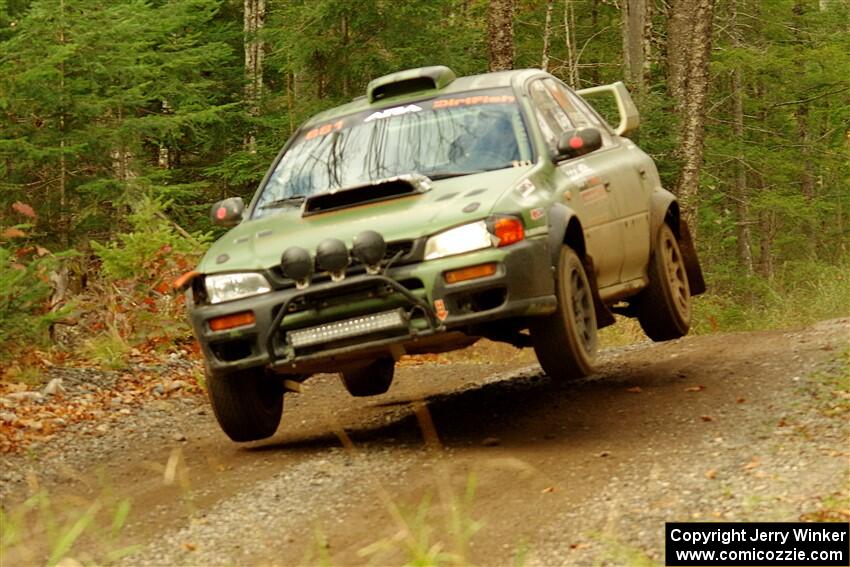 Geoff Weide / Derric Throne Subaru Impreza on SS13, Herman-Nestoria II.