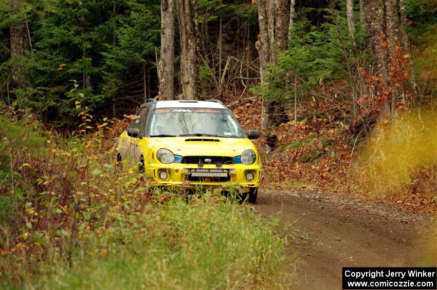 Greg Healey / Cindy Krolikowski Subaru Impeza Outback Sport on SS13, Herman-Nestoria II.