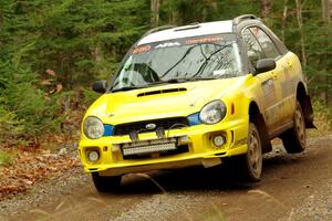 Greg Healey / Cindy Krolikowski Subaru Impeza Outback Sport on SS13, Herman-Nestoria II.