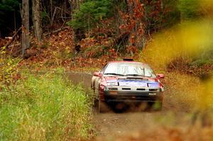 Al Dantes, Jr. / Keegan Helwig Mazda RX-7 LS on SS13, Herman-Nestoria II.