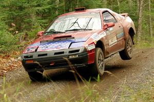 Al Dantes, Jr. / Keegan Helwig Mazda RX-7 LS on SS13, Herman-Nestoria II.