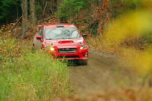 Phil Wearn / Jack Gillow-Wiles Subaru WRX STi on SS13, Herman-Nestoria II.