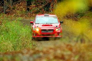 Phil Wearn / Jack Gillow-Wiles Subaru WRX STi on SS13, Herman-Nestoria II.