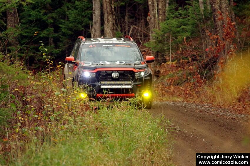 Chris Sladek / Gabriel Nieves Honda Passport on SS13, Herman-Nestoria II.