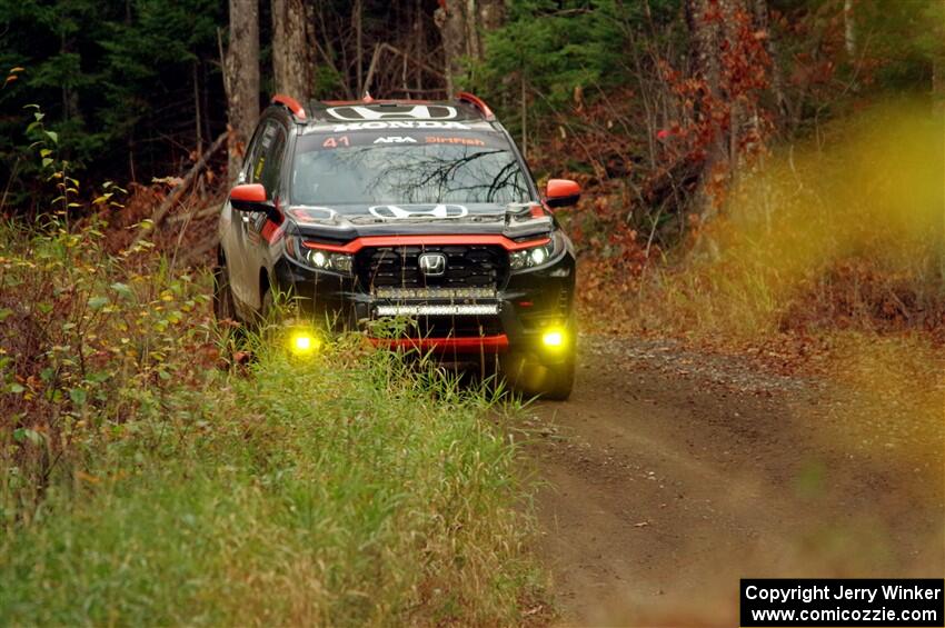 Chris Sladek / Gabriel Nieves Honda Passport on SS13, Herman-Nestoria II.