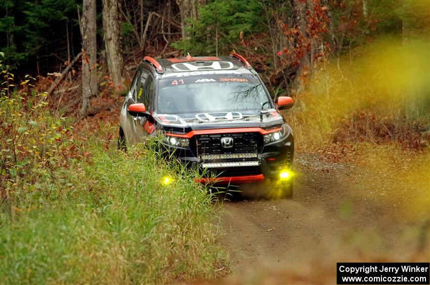 Chris Sladek / Gabriel Nieves Honda Passport on SS13, Herman-Nestoria II.