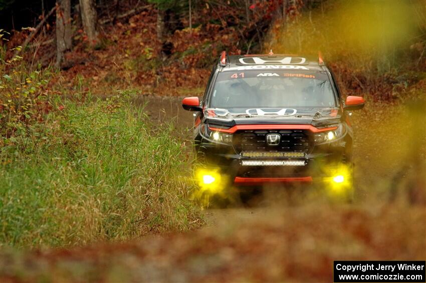 Chris Sladek / Gabriel Nieves Honda Passport on SS13, Herman-Nestoria II.