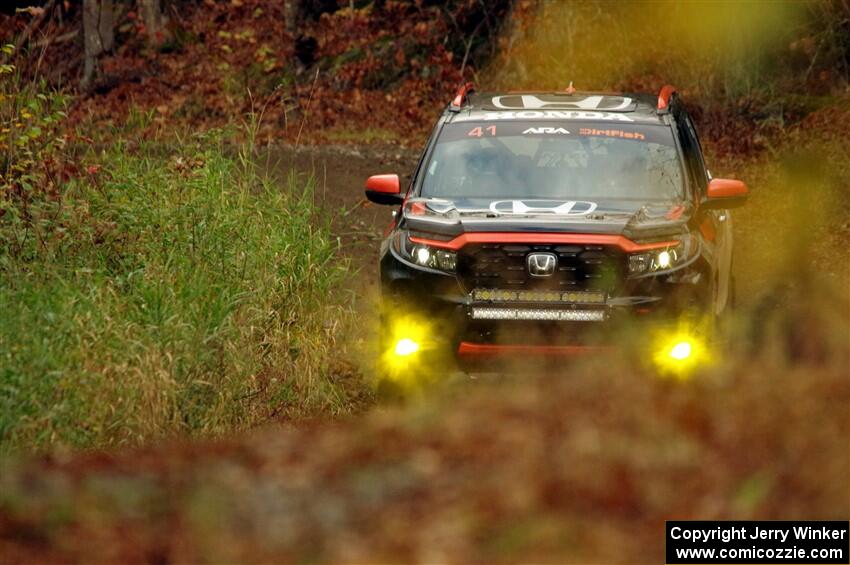 Chris Sladek / Gabriel Nieves Honda Passport on SS13, Herman-Nestoria II.