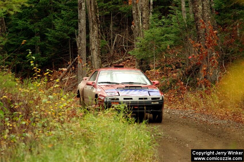 Al Dantes, Jr. / Keegan Helwig Mazda RX-7 LS on SS13, Herman-Nestoria II.