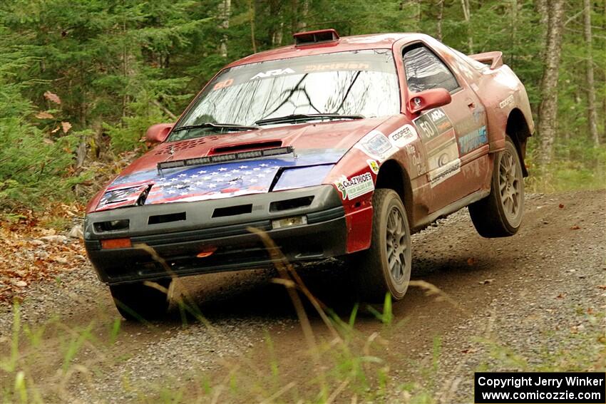 Al Dantes, Jr. / Keegan Helwig Mazda RX-7 LS on SS13, Herman-Nestoria II.