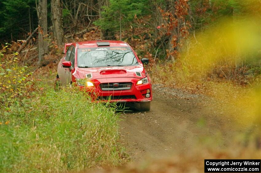 Phil Wearn / Jack Gillow-Wiles Subaru WRX STi on SS13, Herman-Nestoria II.