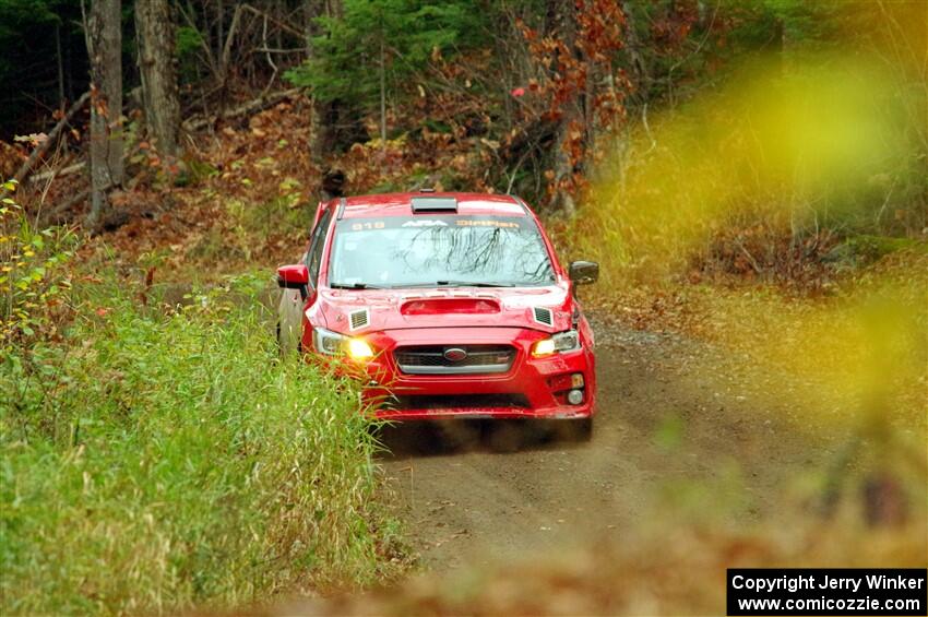 Phil Wearn / Jack Gillow-Wiles Subaru WRX STi on SS13, Herman-Nestoria II.