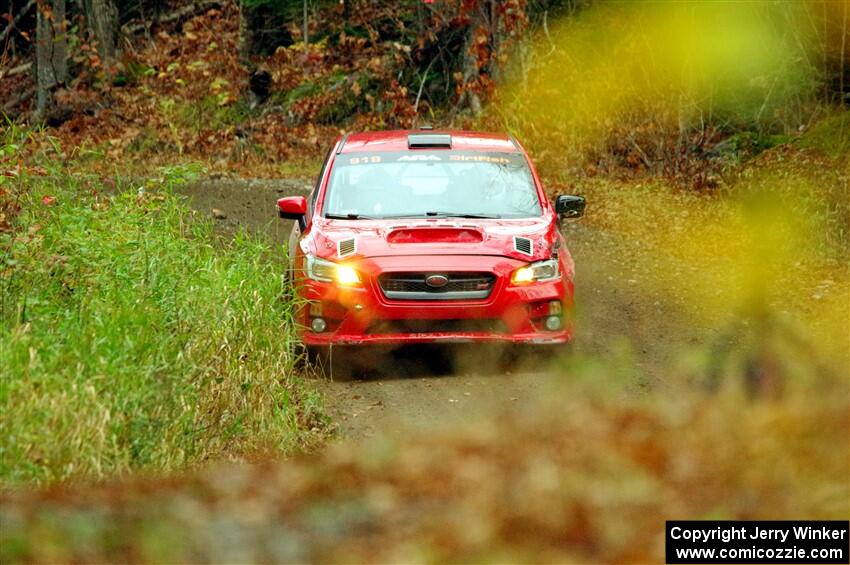 Phil Wearn / Jack Gillow-Wiles Subaru WRX STi on SS13, Herman-Nestoria II.