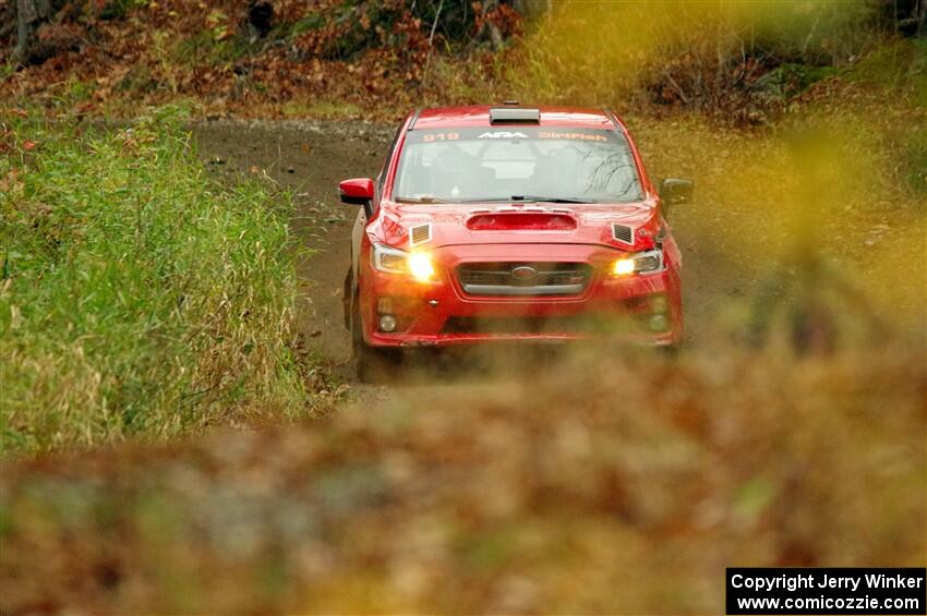 Phil Wearn / Jack Gillow-Wiles Subaru WRX STi on SS13, Herman-Nestoria II.