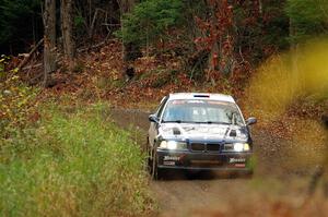 Ryan George / Heather Stieber-George BMW M3 on SS13, Herman-Nestoria II.