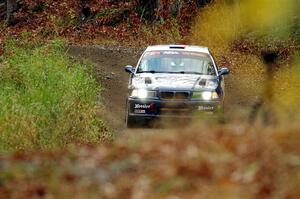 Ryan George / Heather Stieber-George BMW M3 on SS13, Herman-Nestoria II.