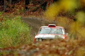 Mike Hurst / Michel Hoche-Mong Ford Capri on SS13, Herman-Nestoria II.