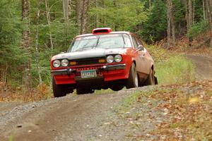 Mike Hurst / Michel Hoche-Mong Ford Capri on SS13, Herman-Nestoria II.