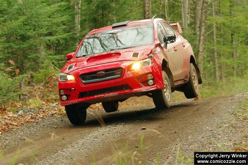 Phil Wearn / Jack Gillow-Wiles Subaru WRX STi on SS13, Herman-Nestoria II.