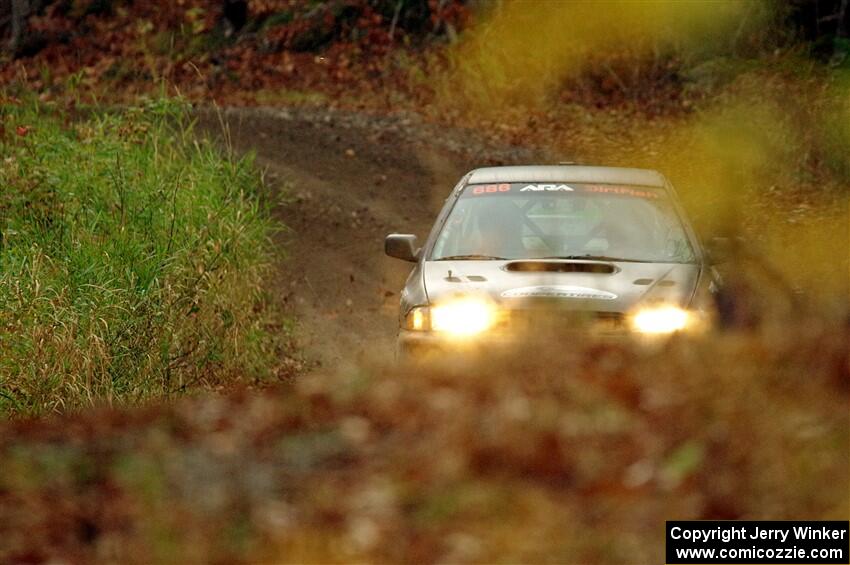 Jordan Locher / Tom Addison Subaru Impreza 2.5RS on SS13, Herman-Nestoria II.